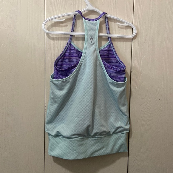 Ivivva Mint Green & Purple Double Dutch Tank Top - Picture 4 of 6